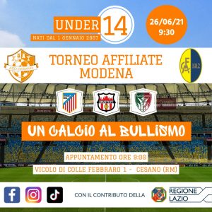 Scopri di più sull'articolo Torneo Affiliate Modena Under 14